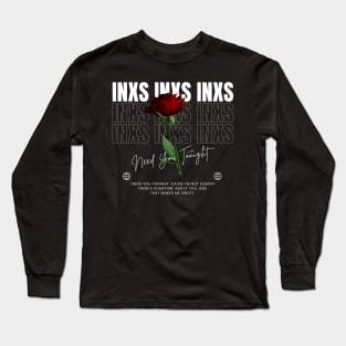 Inxs // Flower Long Sleeve T-Shirt